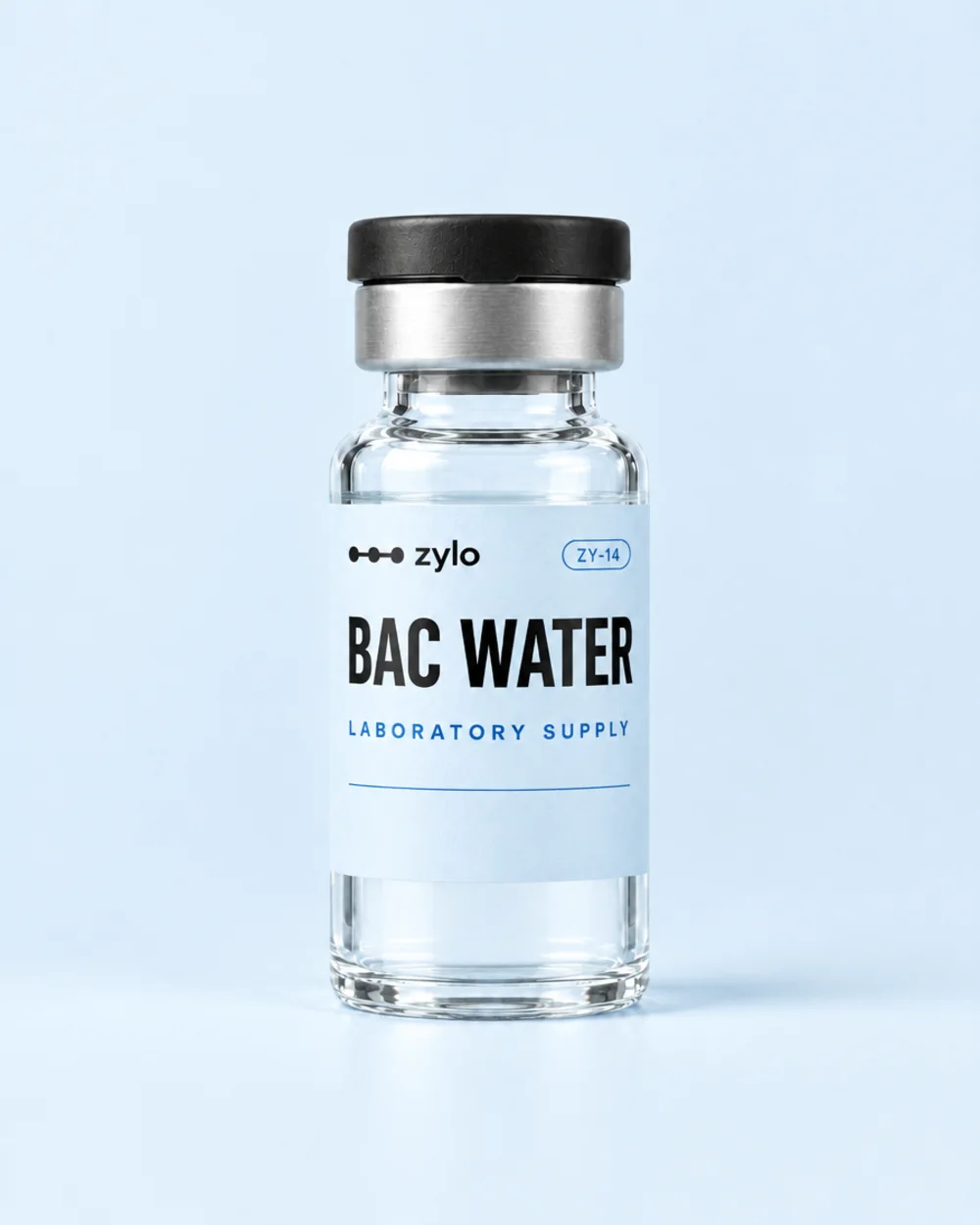 Bacteriostatic Water research vial — zylo
