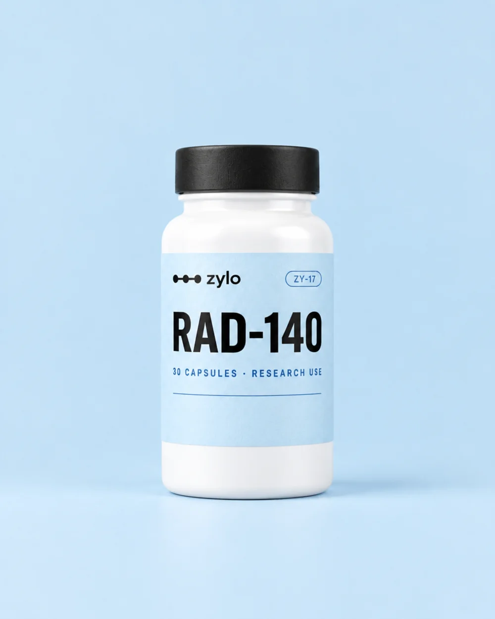 RAD-140 (Testolone) research bottle — zylo